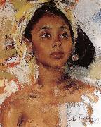 Nikolay Fechin Girl china oil painting reproduction